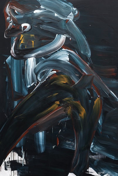 Untitled, 2019, Acrylic on Canvas, 192x130cm